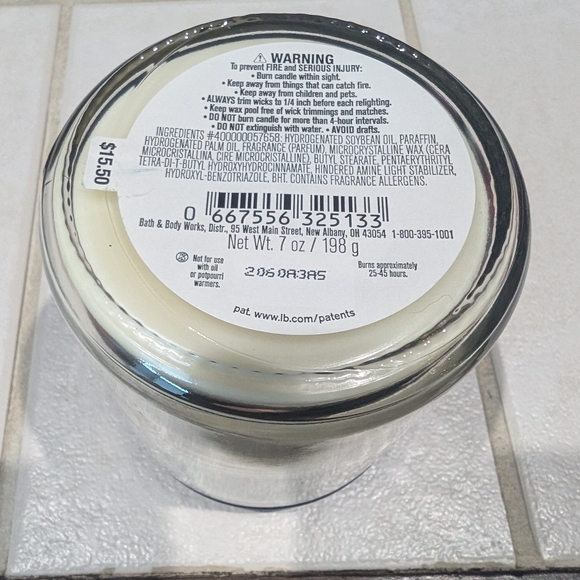 Bath & Body Works Pink Pineapple Sunrise Single Wick Candle - Picture 3 of 3